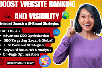 do GEO, SEO, aeo and llm optimization to boost website visibility and ranking