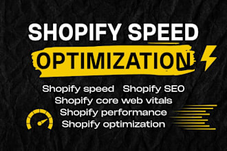 shopify speed optimization faster load time higher sales