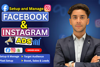 create and manage high converting facebook ads, meta ads, shopify ads campaigns