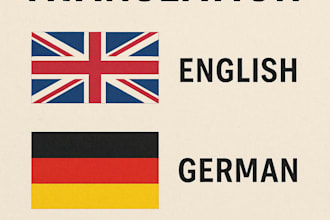 translate english text into professional german with natural fluency
