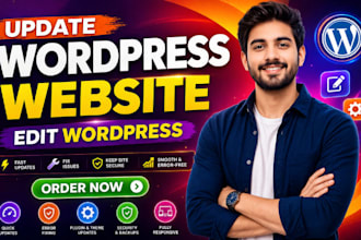 update or edit wordpress website quickly