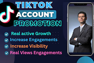 get organic tiktok followers like views  tiktok marketing and promotion