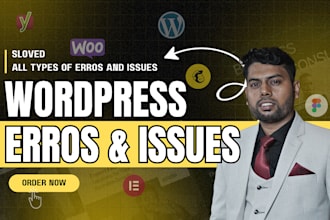 help fix wordpress errors, debug issues, and solve bugs