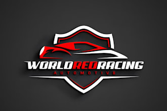 design automotive, auto repair and auto dealership logo