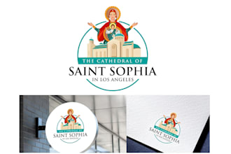 design stunning logo for church religious or christian catholic communities