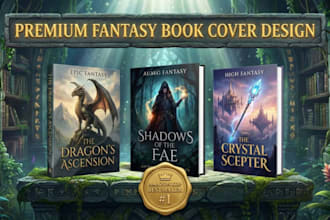 design book cover design, ebook cover design, kindle dark gothic cover design