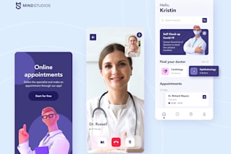 develop doctor booking app, telemedicine app, telemedicine app