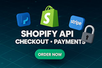 setup shopify api checkout integration custom app shopify plus payment gateway
