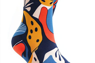 design unique socks design for your brand