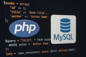 create everything you ask with php