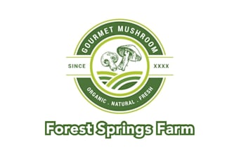 design innovative generic logo for forest springs farm