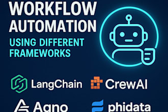 automate your workflow through ai agents using different frameworks