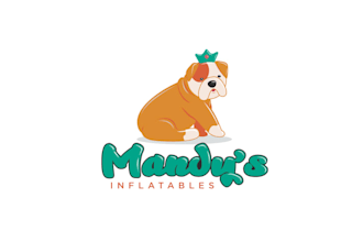 design classic inflatable rental business logo