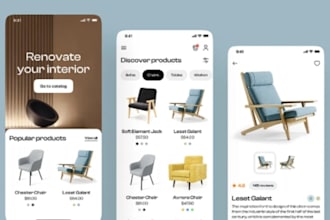develop ecommerce app, multi vendor app, marketplace app, ecommerce website