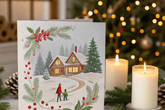 make beautiful christmas card art for any occasion
