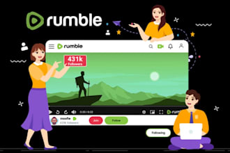 grow your rumble channel and promote it for more views and subscribers
