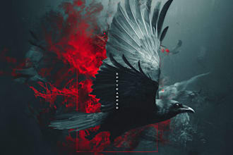 design album cover art and mixtape cover design