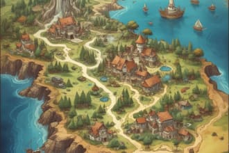 make an amazing world or regional custom fantasy map