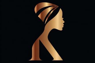 do modern handcrafted clothing, fashion and beauty spa logo design