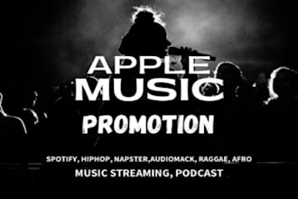 run professional apple music promotion apple organic music track promotion