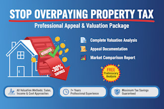 help you reduce property taxes with valuation and comparable sales