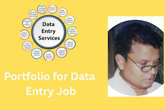 do data entry, copy paste, and excel work
