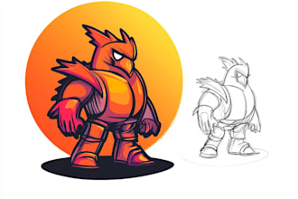 convert your sketch or existing logo to vector