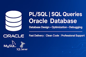 provide plsql and oracle database services