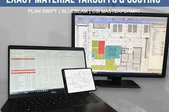 do material take off and cost estimation