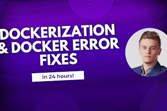 dockerize and deploy your app and fix docker issues