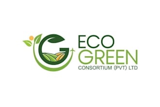 design a sustainable green and eco friendly logo