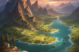 draw a detailed fantasy based map or castle for your needs