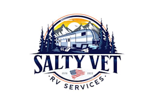 create creative and good looking rv service logo design