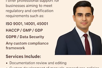 support you with certification and compliance documentation