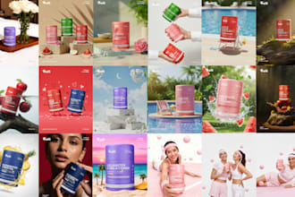 do gen ai product photography and  product image editing