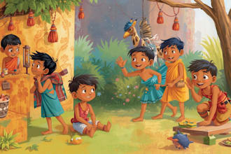 illustrate children story book