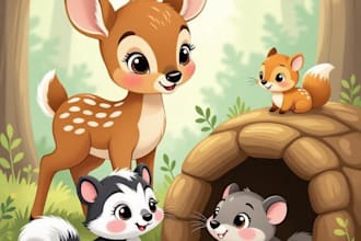 illustrate children story book
