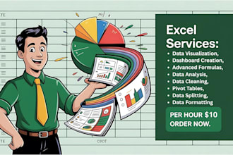do data formatting, data cleaning and visualization