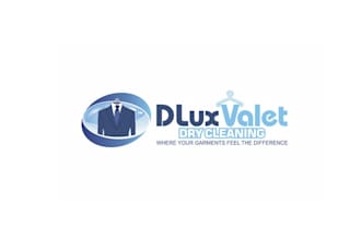design professional dry cleaning service logo