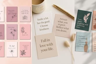 christain affirmation cards motivation cards printable inspirational flashcards