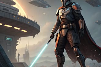 design your sci fi and star wars character