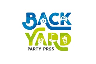 design magnificent pop up party logo