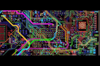 design pcb layout and board schematics in altium kicad easyeda