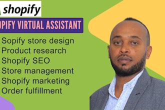 be your shopify virtual assistant and shopify SEO expert