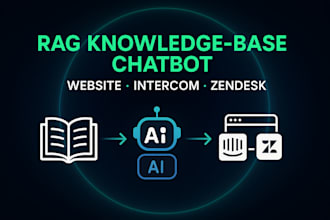 create a rag ai chatbot for your website, intercom, or zendesk support