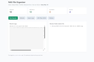 build a smart nas file organizer with ai and automation