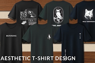 create a appealing apparel design for you