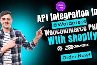 integrate any API in wordpress, woocommerce, or PHP website