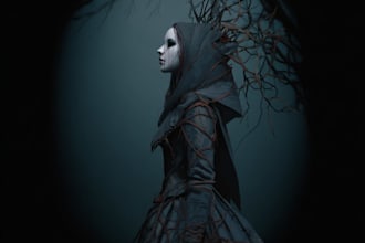 design fantasy horror character and character