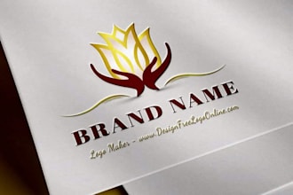 create a modern and unique wellness logo design